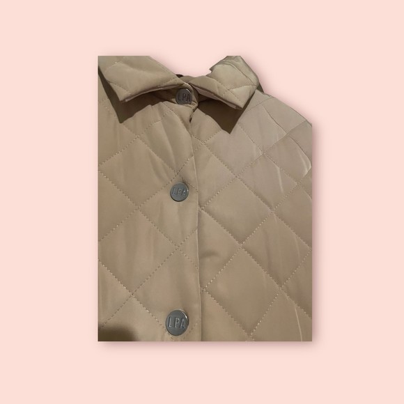 LPA Peyton Winter Coat Snow Oversized Quilted Coat - Picture 4 of 6